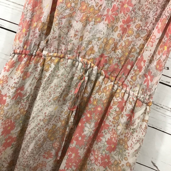 Joie Oasis floral silk sundress dress small - Picture 4 of 6
